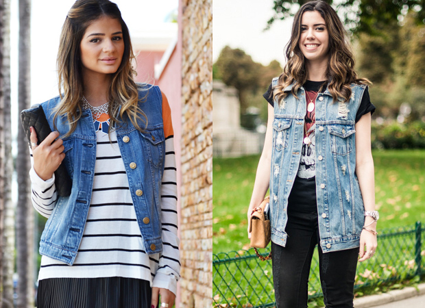 Vestidos com colete por deals cima