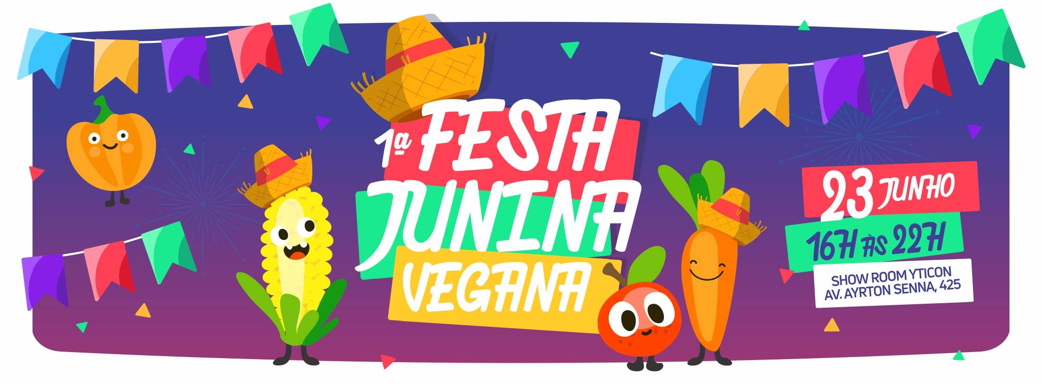 Festa junina vegana