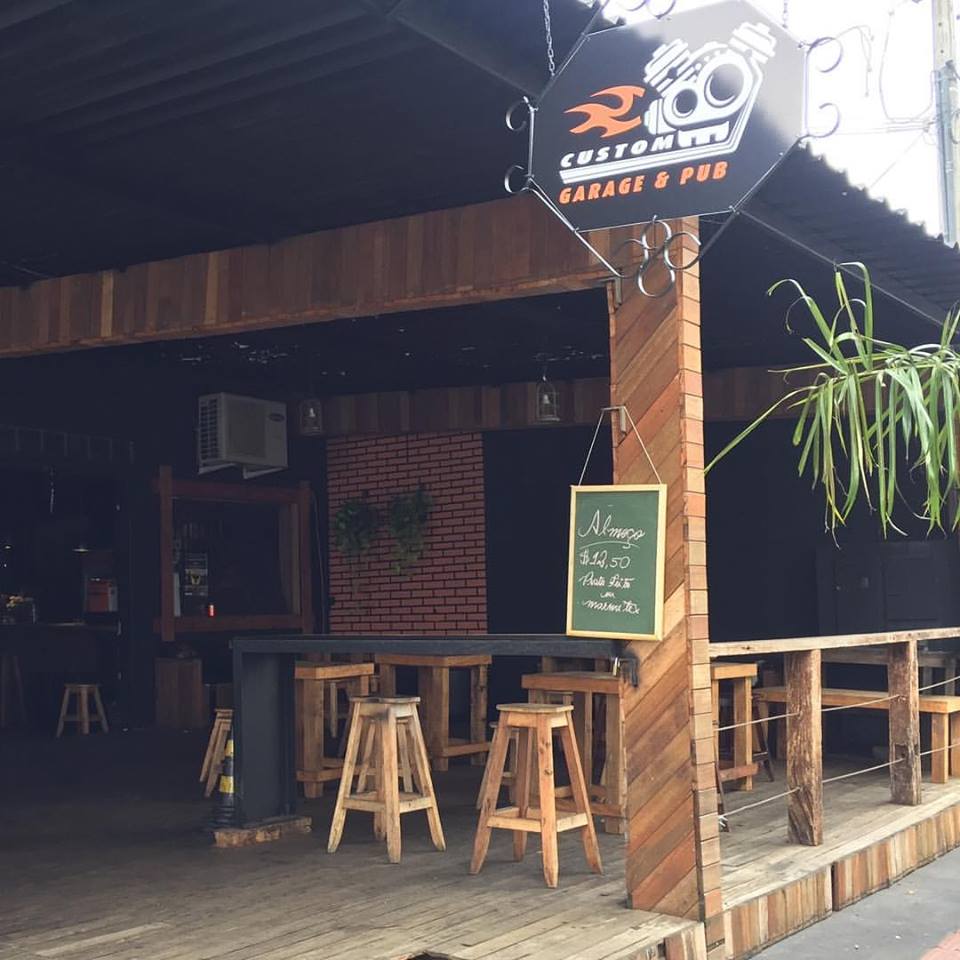 Pubs de Londrina: Custom Garage & Pub