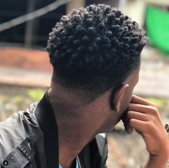 corte cabelo afro masculino