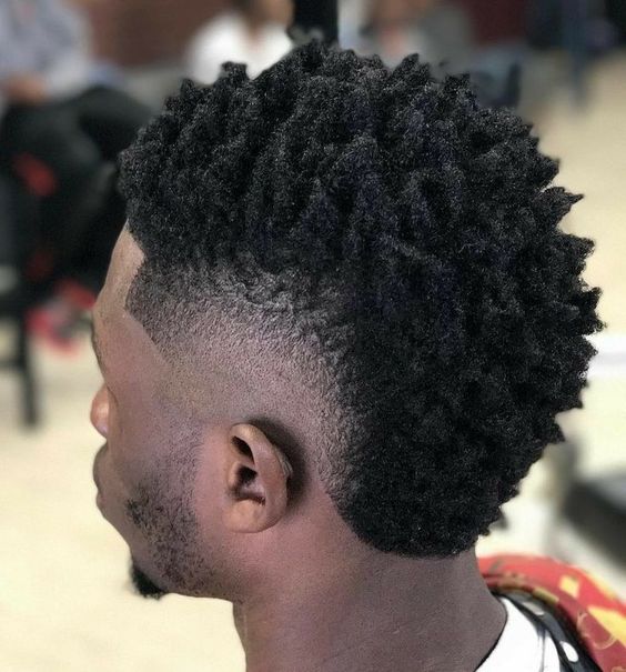 corte degrade afro