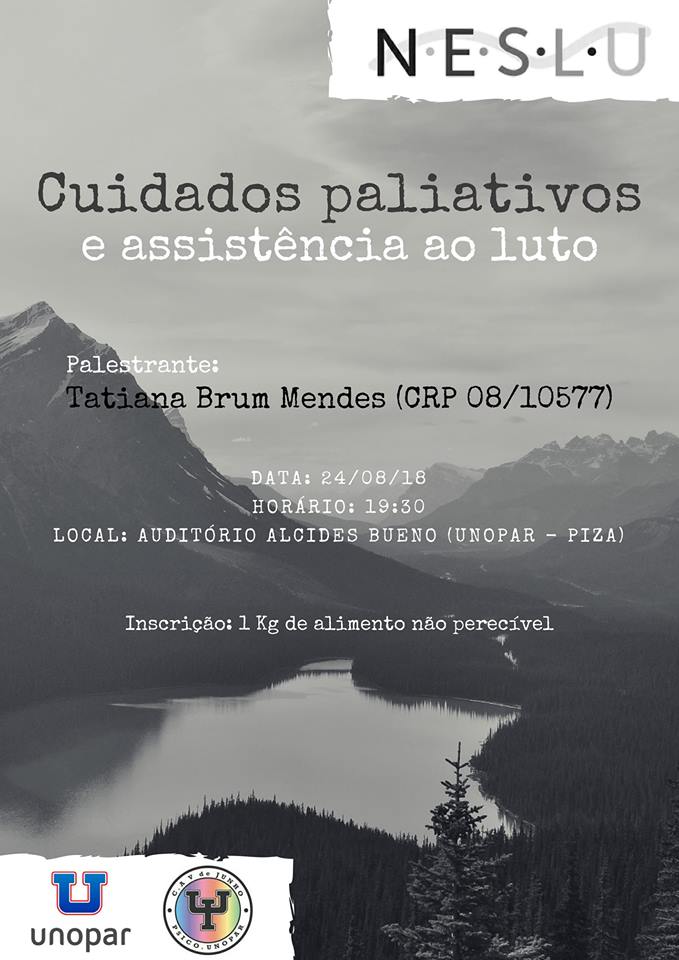 Cuidados Paliativos e Assistência ao luto