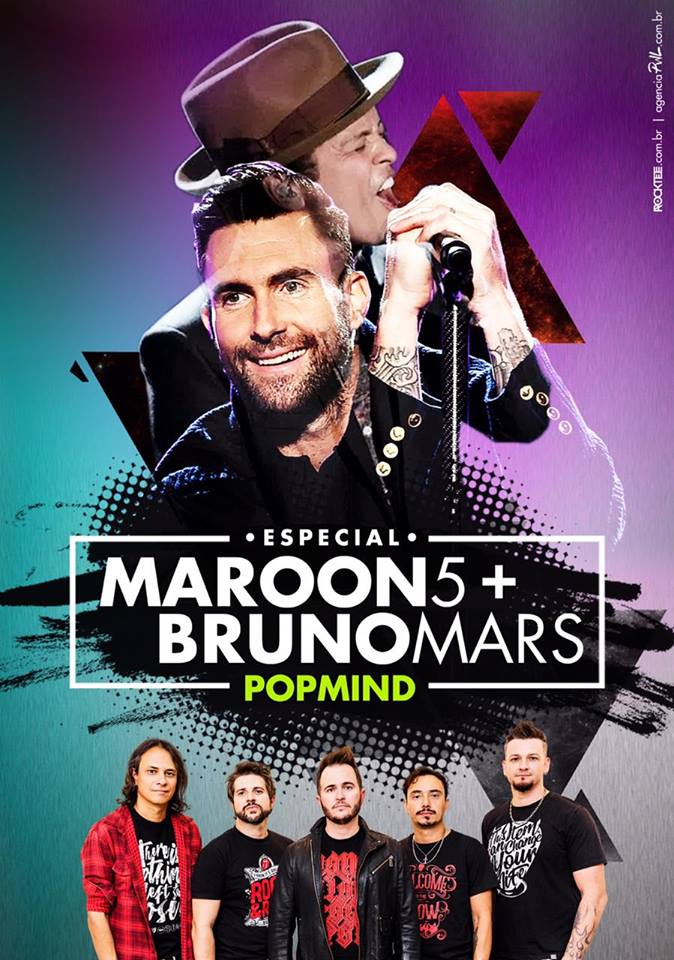 Maroon 5 + Bruno Mars Popmind SP LondrinaTur, portal de Londrina