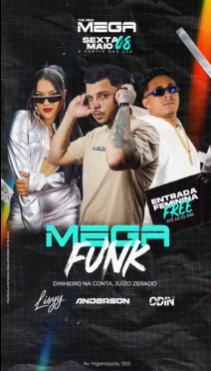 Noite de MEGA FUNK no MEGA LOUNGE! - LondrinaTur, portal de
